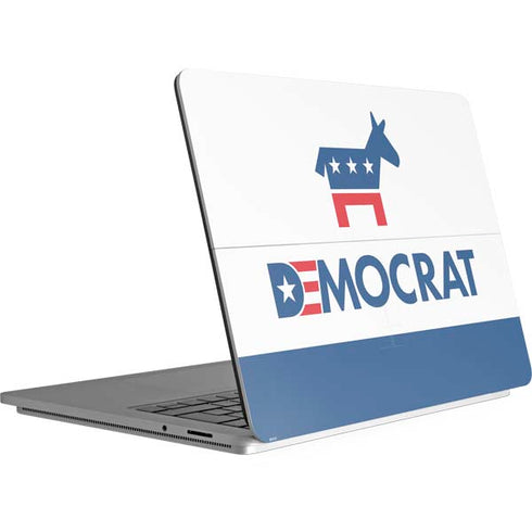 Democrat Blue And Red Surface Laptop Studio Skin